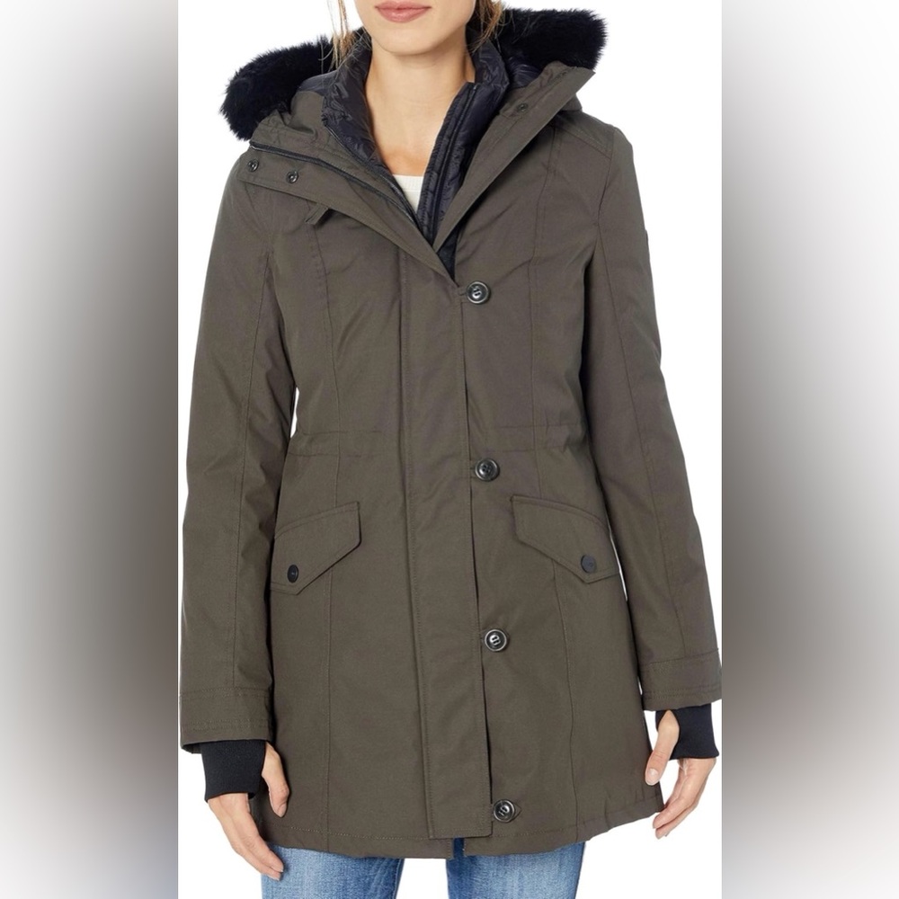 Ugg Adirondack 3-in-1 Parka *Genuine Dyed Sheep Fur Trim